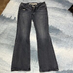 63. Charlotte Russe Dark Wash Flare Jeans